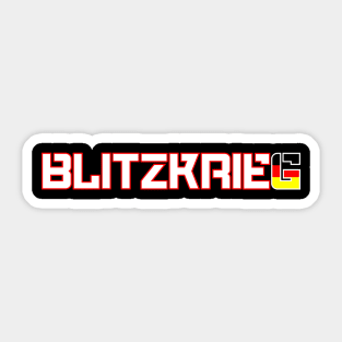 Blitzkrieg Sticker